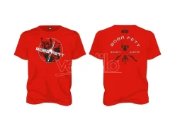 T/S SW BOBA FETT BOUNTY HUNTER RED MEN - L T-shirt SD TOYS