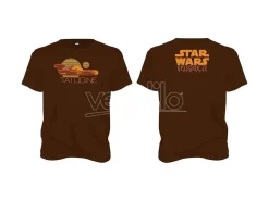 T/S SW TATOOINE BROWN MEN - M T-shirt SD TOYS