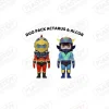 Ufo Robot Goldrake Duo Pack Statua Alcor e Actarus 6 cm Plastoy