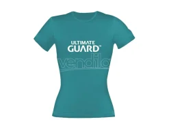 Ultimate Guard Ladies T-Shirt Wordmark Petrol Blue Ultimate Guard