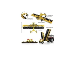 UNIVERSAL HOBBIES UH6394 ERPICE ROTANTE BEDNAR KN 8000 Q PROFI ESTENSIBILE 1:32 Modellino