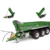 UNIVERSAL HOBBIES UH6815 JOSKIN DUMP TRAILER TRANS-KTP 27/65 GREEN VERSION 1:32 Modellino