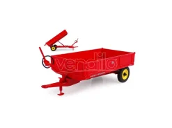 UNIVERSAL HOBBIES UH6241 RIMORCHIO MASSEY FERGUSON MF 21 1:32 Modellino