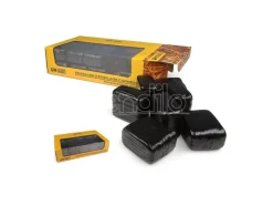 UNIVERSAL HOBBIES UH6882 SET 20 BALLE FIENO PRISMATICHE FASCIATE (BLACK COLOR) 1:32 Modellino