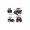 UNIVERSAL HOBBIES UH6459 TRATTORE MASSEY FERGUSON 6S.180 2023 1:32 Modellino