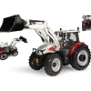 UNIVERSAL HOBBIES UH6823 TRATTORE CON PALA STEYR 4120 PLUS W/L635 FRONT LOADER 1:32 Modellino