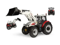 UNIVERSAL HOBBIES UH6823 TRATTORE CON PALA STEYR 4120 PLUS W/L635 FRONT LOADER 1:32 Modellino