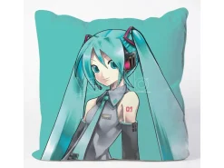 Vocaloid Cuscino Case Hatsune Miku 50 X 50 Cm Popbuddies