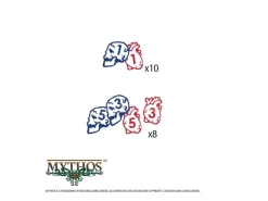 WARCRADLE STUDIOS MYTHOS RULES & GUBBINS BOX WARGAME