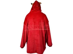 Warhammer 40k Oversized Felpa Con Cappuccio Blanket Squig Red Aaa Merchandise