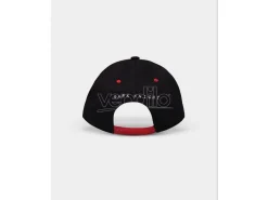 Warner Batman Cappello Curvo Nero E Rosso Difuzed