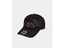 Warner Batman Cappello Curvo Nero E Rosso Difuzed