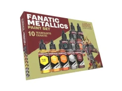 Warpaints Fanatic: Metallics Paint Set Colori Modellismo Army Painter