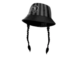 Wednesday Braids Bucket Cappello Karactermania