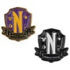 Wednesday Pins 2-Pack Nevermore Academy Cinereplicas