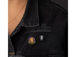 Wednesday Pins 2-Pack Nevermore Academy Cinereplicas