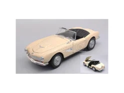 WELLY WE24097CCR BMW 507 LIGHT BEIGE CANOPY OPEN 1:24 Modellino