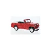 WELLY WE24117CR JEEP JEEPSTER COMMANDO CABRIO RED 1:24 Modellino