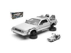 Welly WE22441FV DE LOREAN RITORNO AL FUTURO 2 FLYING WHEEL VERSION 1:24 Modellino