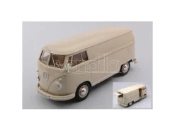 WELLY WE22095PVCR VW T1 PANEL VAN 1963 PASTEL CREAM 1:24 Modellino