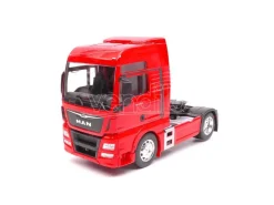 Welly WE32650SR MAN TGX (4x2) RED 1:32 Modellino