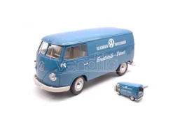 Welly WE18053TDB VW T1 BUS 1963 PANEL VAN VOLKSWAGEN PORSCHEWAGEN 1:18 Modellino