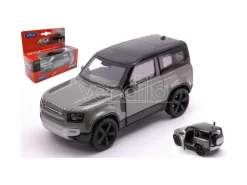 WELLY WE43801W LAND ROVER DEFENDER METALLIC GREEN W/BLACK ROOF cm11 Modellino