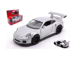 WELLY WE43746WS PORSCHE 911 GT3 RS SILVER cm11 Modellino