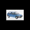 WHITEBOX WB124256 CITROEN AX 1986 BLUE 1:24 Modellino