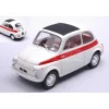 WHITEBOX WB124182 FIAT 500 1960 WHITE/RED 1:24 Modellino
