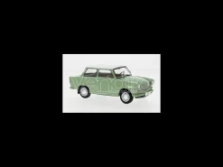 WHITEBOX WB124241 TRABANT 601 1965 GREEN 1:24 Modellino