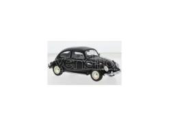 WHITEBOX WB124177 VW KAFER 1200 1960 BLACK 1:24 Modellino