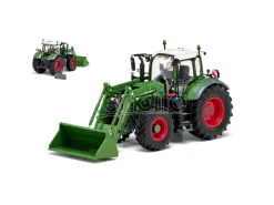 Wiking Wk17077869 Trattore Fendt 724 Con Front Loader Cargo 6.100 1:32 Modellino