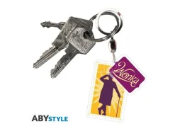 Willy Wonka Portachiavi Acrilico Willy Wonka Viola e Giallo 5,5x3,5 cm AbyStyle