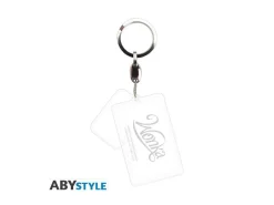 Willy Wonka Portachiavi Acrilico Willy Wonka Viola e Giallo 5,5x3,5 cm AbyStyle