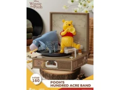 Winnie The Pooh Record Player Series Pvc Figura Pooh's Hundred Acre Band 12 Cm Beast Kingdom Toys