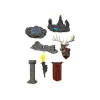 Wizkids Deep Cuts Unpainted Miniatures Pools & Pillars Wiz bambino