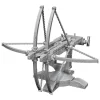 Wizkids Deep Cuts Unpainted Miniature Ballista Wizkids