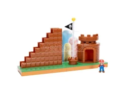 World Of Nintendo Super Mario Mini Figure Playset End Level Jakks Pacific
