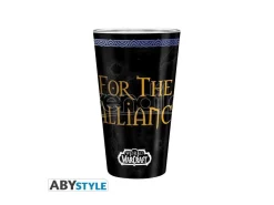 WORLD OF WARCRAFT - Large Glass - 400ml - Alliance - box