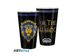 WORLD OF WARCRAFT - Large Glass - 400ml - Alliance - box