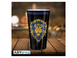WORLD OF WARCRAFT - Large Glass - 400ml - Alliance - box