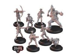 WWE THE DEADLY SEVEN STARTER SET WARGAME WARCRADLE STUDIOS