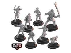 WWE THE DEADLY SEVEN STARTER SET WARGAME WARCRADLE STUDIOS