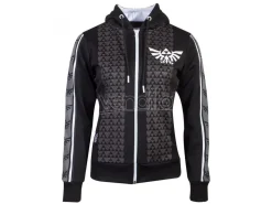 Zelda - Hyrule Taping Women's Zipper Felpa Con Cappuccio Difuzed