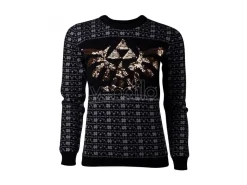 Zelda - Tri-force Glitter Women's Natale Sweatshirt Difuzed