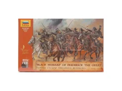 Zvezda Z8079 Black Hussars Of Frederick Kit 1:72 Kit Figura Militari