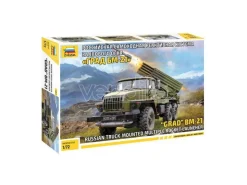 ZVEZDA Z5051 BM-21 GRAD 1 ROCKET LAUNCHER KIT 1:72 Modellino