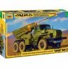 Zvezda Z3655 BM-21 GRAD ROCKET LAUNCHER KIT 1:35 Modellino