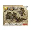 Zvezda Z6167 British Machine Gun Con Crew  Kit 1:72 Modellino